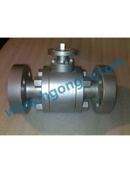 API Forged steel flange ball valve